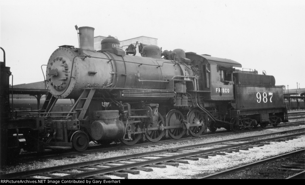 SLSF 2-8-0 #987 - St Louis-San Francisco